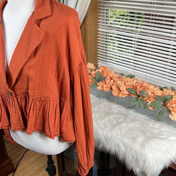 Free People Empire Waist Jacket NWT - Picture 6 of 8